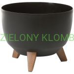 Doniczka Misa Roma 290 Czarny Lamela