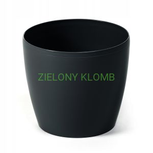 Osłonka Magnolia 12cm Czarny Lamela