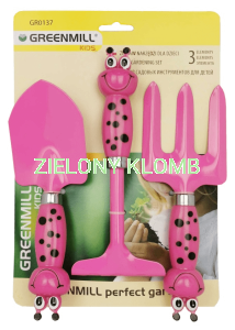 Zestaw Narzędzi Dla Dzieci Różowy GR0137 Greenmill