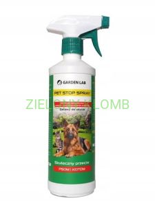 Pet Stop Spray Odstrasza Psy I Koty  Garden Lab 500ML