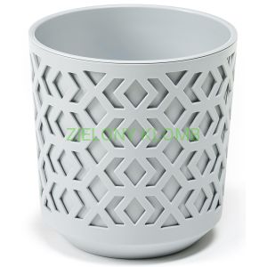 Doniczka Aztek 300 Szary/Szary Lamela