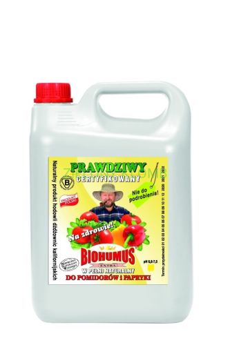 Biohumus Extra Pomidor Papryka 5L Ekodarpol