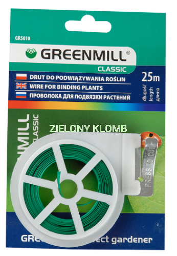 Drut Z Obcinakiem GR5010 25MB Greenmill