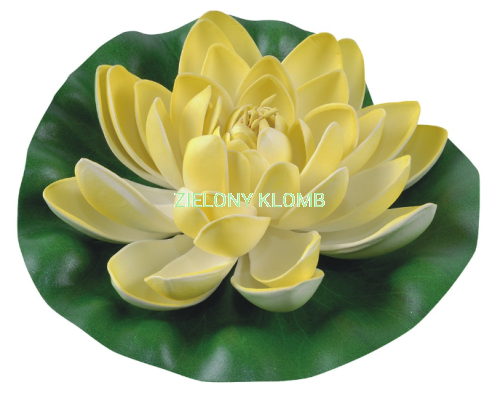 Lilia Wodna Żółta 19CM GW7232 Greenmill