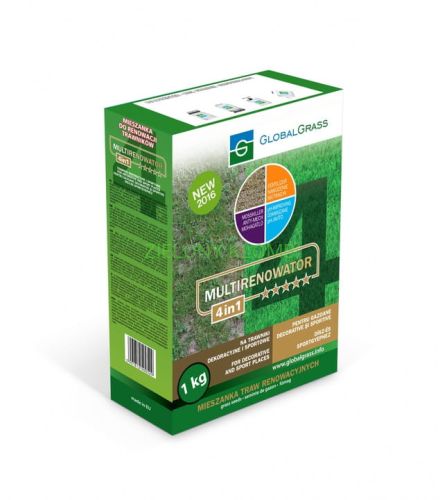 Nasiona Traw Multirenowator 1 KG Globalgrass