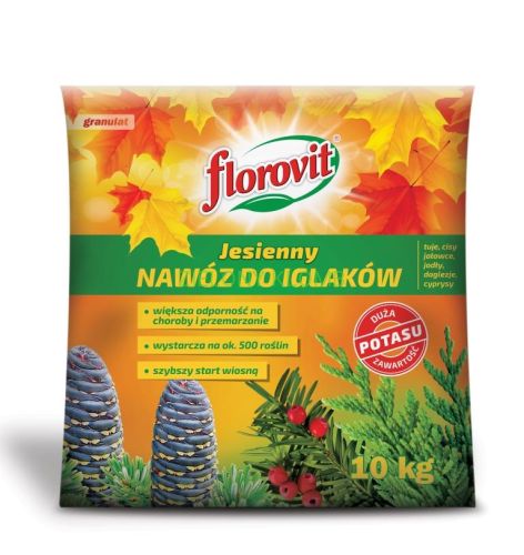 Nawóz Jesienny Do Iglaków 10KG Florovit