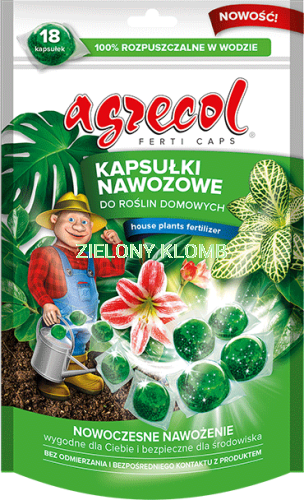 Kapsułki Nawozowe Do Roślin Domowych 70G Agrecol