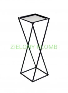 Kwietnik Stojak 70CM Czarny Jakpol
