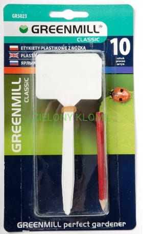 Etykiety Plastikowe Do Podpisywania Roślin GR5023/10 Greenmill