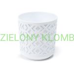 Doniczka Aztek 190 Biały/Biały Lamela