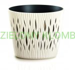 Doniczka Sandy Round 130 Krem Propserplast