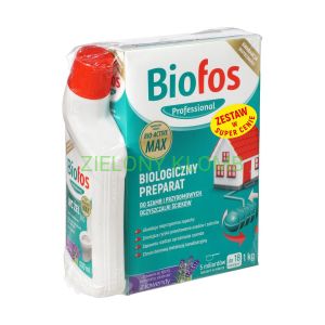 Biofos Do Szamb 1 KG i Żel Bio500 ML Florovit