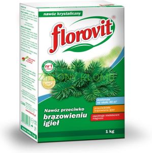 Nawóz Przeciw Brązowieniu Igieł 1KG Florovit