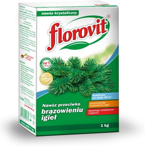 Nawóz Przeciw Brązowieniu Igieł 1KG Florovit