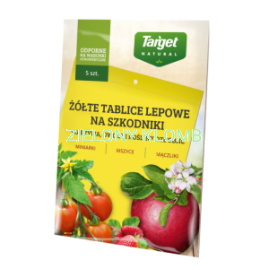 Tablice Lepowe Żółte 5SZT Target