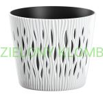 Doniczka Sandy Round DSR 190 Biały Prosperplast