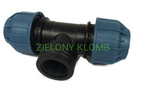 Trójnik PE 25-1/2"-25 F PN10 Elysee