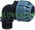 Kolano PE 20-3/4'' M PN10 Elysee