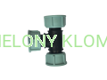 Trojnik Swivel 1'' F-F-F