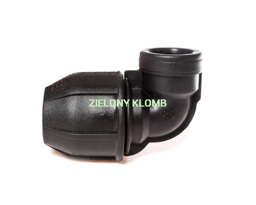 Kolano PE 16-3/4" F PN10 Fish