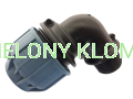 Kolano PE 32-1" M PN10 Elysee
