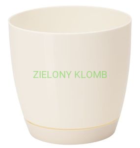 Doniczka Toscana Okrągła Q15 Kremowa Form Plastic