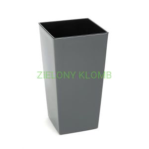 Doniczka Finezja Antracyt 140X140 Lamela
