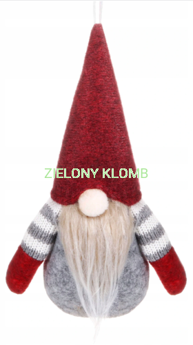 Skrzat Krasnal Szary Na Choinkę