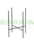 Stojak Metalowy Czarny 05.186.19 Polnix