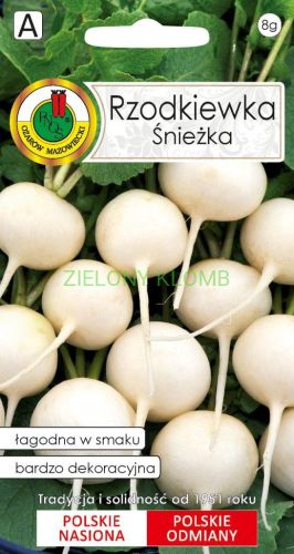 Nasiona Rzodkiewka Śnieżka 10G PNOS