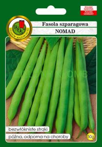 Nasiona Fasola Szparagowa Zielona Karłowa Nomad 50G PNOS