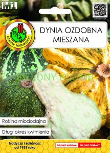 Nasiona Dynia Ozdobna Mix Miododajna 2G PNOS
