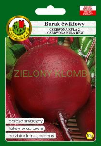 Nasiona Burak Ćwikłowy Czerwona Kula 2 10G PNOS