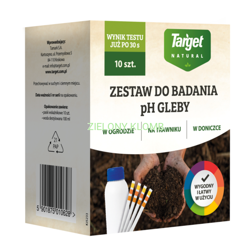 Zestaw Do Badania PH Gleby Target