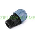 Przelot Złączka PE 25-3/4" M PN10 Elysee