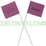 Flaga Do Oznaczeń Fioletowa