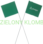 Flaga Do Oznaczeń Ciemnozielona