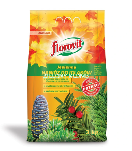 Nawóz Jesienny Do Iglaków 3 KG Florovit