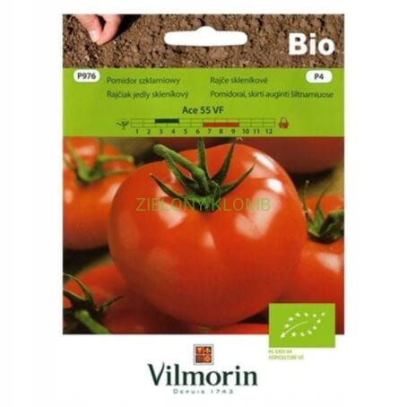 Nasiona Bio Pomidor Ace 0,5G Vilmorin