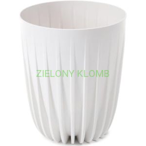Doniczka Mira Eco 145 Biały Lamela
