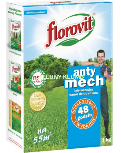 Nawóz Do Trawników Antymech 1KG Florovit