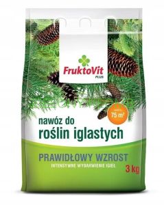 Nawóz Do Iglaków Plus 3KG Fruktovit