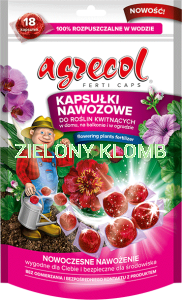 Kapsułki Nawozowe Do Kwitnących 18Szt. Agrecol