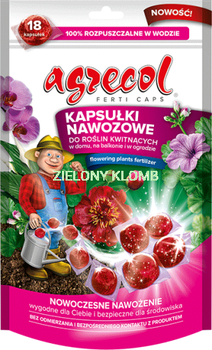 Kapsułki Nawozowe Do Kwitnących 18Szt. Agrecol