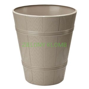 Palmówka Drewnopodobna 30 cm Kolor Szaro-Beżowy 3 Form