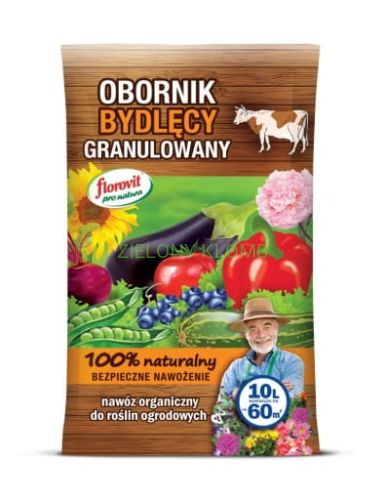 Obornik Granulowany Bydlęcy 10L Florovit