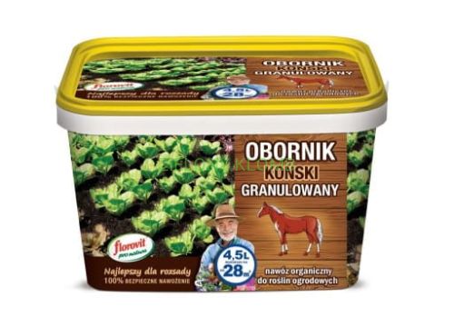 Obornik Granulowany Koński 4.5L Florovit