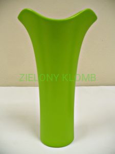 Wazon Flakon Ceramiczny Zielony 25cm Eco-Ceramika